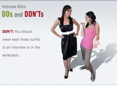 Interview Attire - DOs and DON'Ts #2