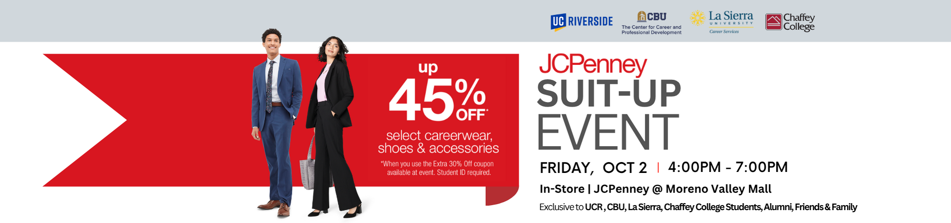 JCP Suit Up Event Fall 26 Web Slider