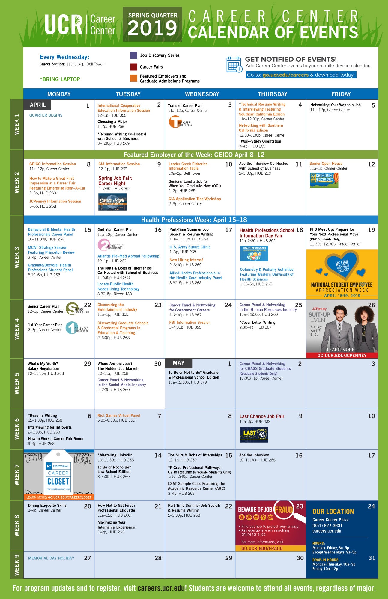 Ucr Academic Calendar 2022