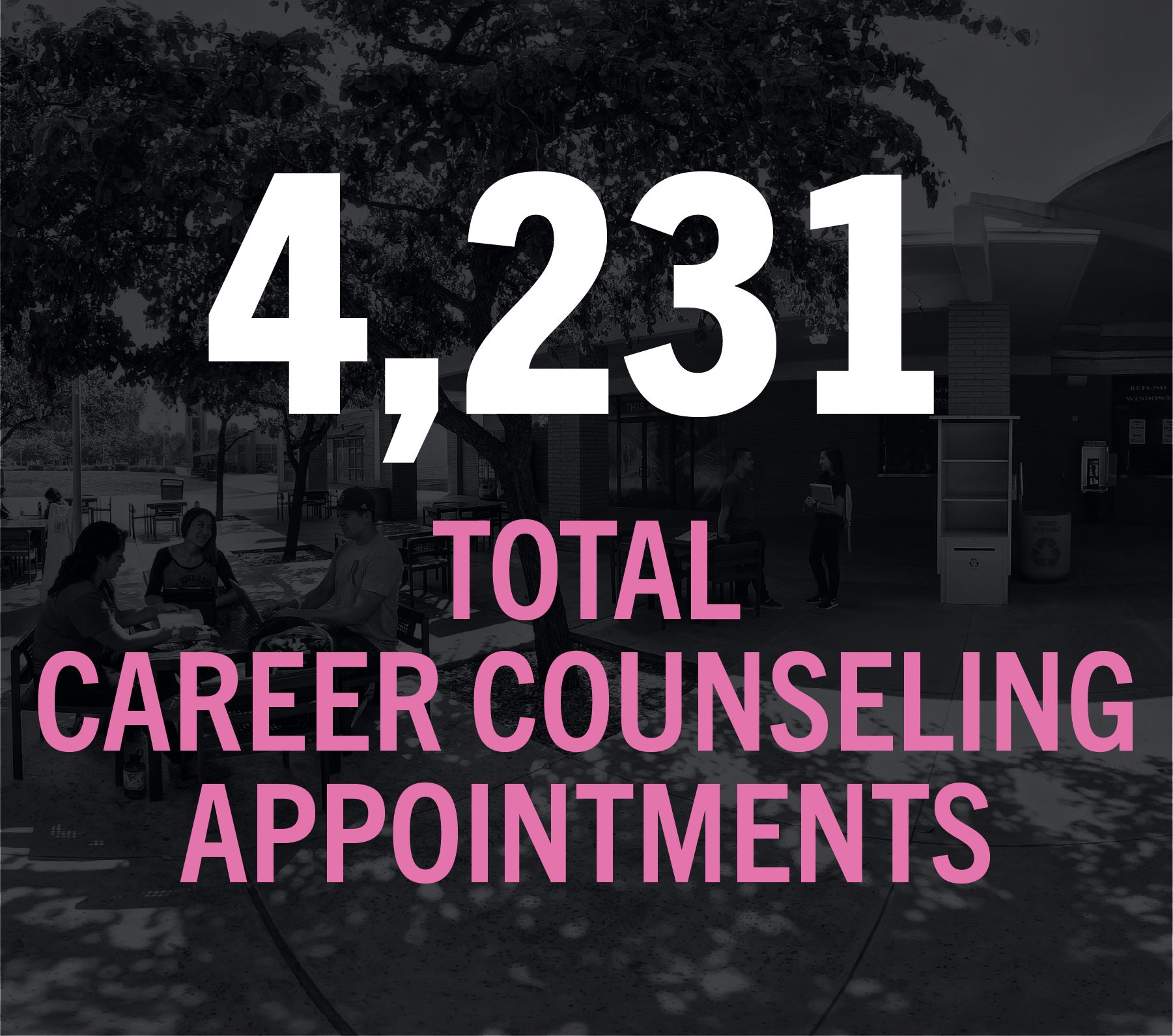 Total Career Counseling Appointments